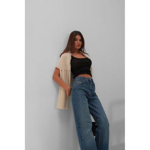 Püskül Paça Detay Jean