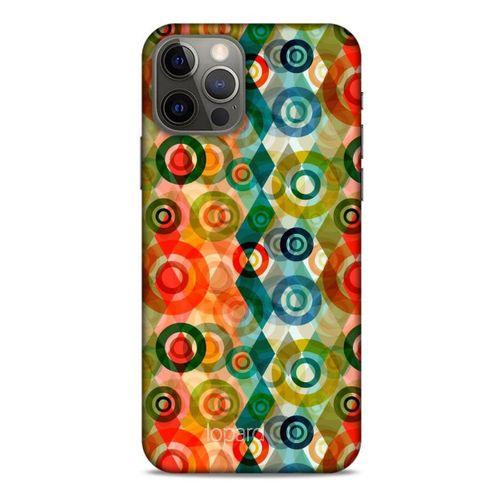 Apple iPhone 12 Pro Kılıf Pastel Renkler (31) TPU Kılıf Kırmızı Yeşil
