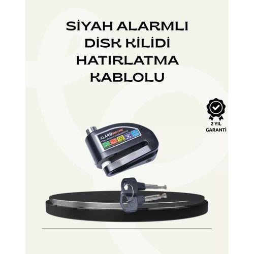 Çift Modlu 110db Alarmlı Disk Kilidi Suya Dayanıklı