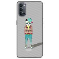 Oppo Reno 4 Kılıf FunnyMaX (18) Telefon Kılıfları Gri