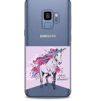 Zoologix (22) Samsung Galaxy S9 Şeffaf Kılıf Silikon Desenli