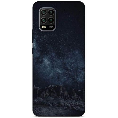 Lopard Xiaomi Mi 10 Lite Uyumlu Kılıf Gece'S (3) Kapak Siyah