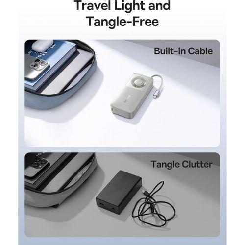 BASEUS FREE2PULL 30W 10.000MAH POWERBANK - GREY