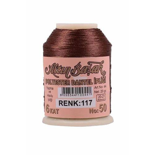3 Adet Altınbaşak Oya ve Dantel İpi 20 gr - Royaleks - No: 117 - 103 - 485