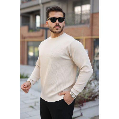 Erkek Selanik Örme Bisiklet Yaka Triko