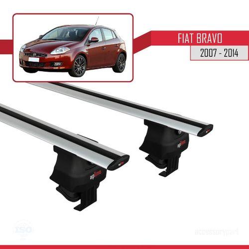 Fiat Bravo 2007-2014 Arası ile uyumlu ACE-4 Ara Atkı Tavan Barı GRİ