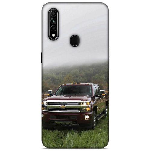 Lopard Oppo A31 Uyumlu Kılıf PickUpX (35) Fit Design Kılıf Bordo
