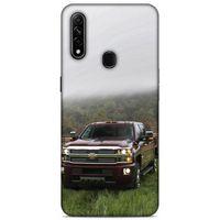 Lopard Oppo A31 Uyumlu Kılıf PickUpX (35) Fit Design Kılıf Bordo