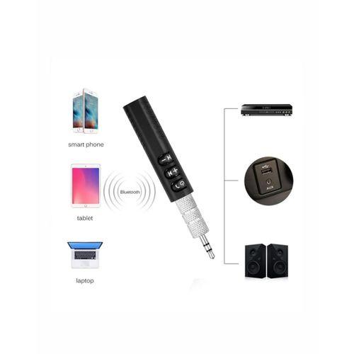 Bluetooth Aux Adaptör | 3.5mm Ses Girişi İçin Kablosuz Dönüştürücü, 10m Menzil