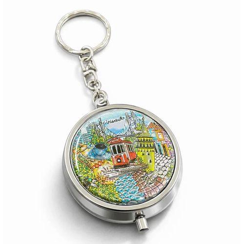 İstanbul Temalı Küllük Anahtarlık
