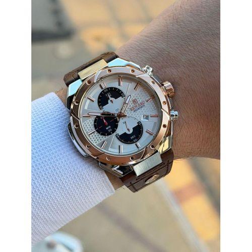 Reward İç Kadran Fonksiyonları Aktif Deri Kordon 5 Atm 2 Yıl Garantili Erkek Kol Saati FT.DR01.3