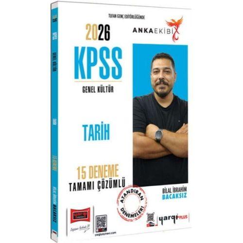 2026 KPSS Genel Kültür Anka Ekibi Tarih Tamamı Çözümlü 15 Deneme Yargı Yayınları