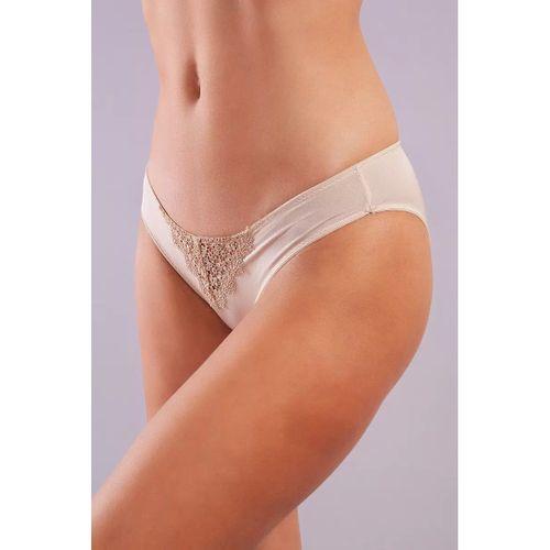 Golshan Garland Mini Slip, Kadın Güpürlü Ten Külot