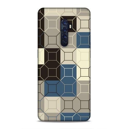 Oppo Reno 2 Uyumlu Kılıf Insomnia (50) Shockproof Kılıf Kahve Siyah