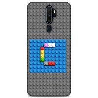 Lopard Oppo A5 2020 Uyumlu Kılıf BloX (13) Silikon Kap C Harfi