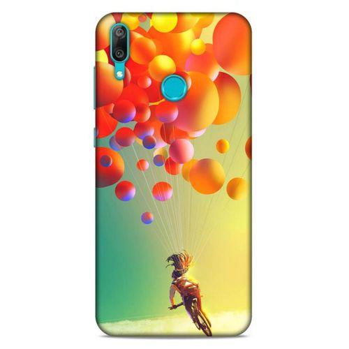 Lopard Huawei Y7 2019 Uyumlu Kılıf Manipülasyon ☻ (39) Liquid Crystal Kılıf Baskılı