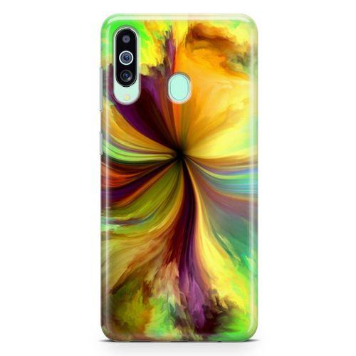Samsung Galaxy A60 Kılıf Pisişik Renkler Arka Kapak Koruma Desenli Full Koruyucu