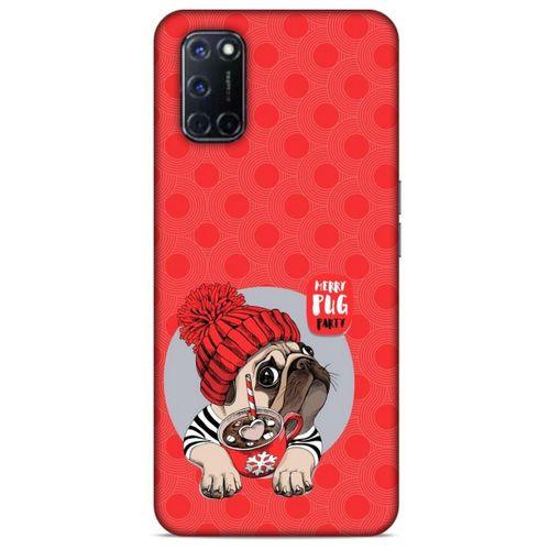 Animax Bereli Pug Oppo A92 Kılıf Desenli Silikon