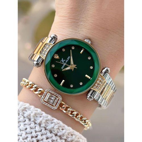 Daniel Klein Çelik Kordonlu 2 Yıl Garantili 3 Atm Suya Dayanıklı Kadın Kol Saati+Bileklik BD.14132.4