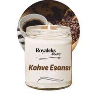 Doğal Özel Seri Kokulu Dekoratif Kavanoz Mum 210 cc - Kahve Kokusu Esansı - RYL