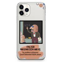 Apple iPhone 11 Pro Kılıf Caps Matematik Arka Kapak Koruma Desenli Full Koruyucu