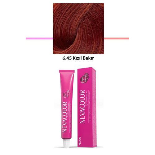 Premium 6.45 Kızıl Bakır - Kalıcı Krem Saç Boyası 50 g Tüp