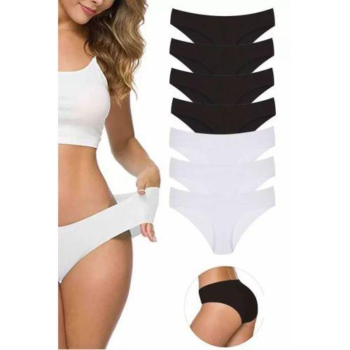 7 Adet Kadın Dikişsiz Lazer Kesim Esnek İz yapmayan Külot S1