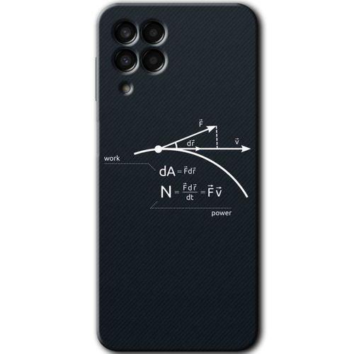 Samsung Galaxy M33 Kılıf Baskılı Kapak - Work Formül +Tam Kaplayan Mat Seramik