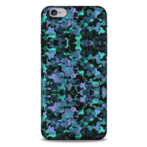 Kamuflaj 02 Apple iPhone 6S Plus Kılıf Silikon Kapak
