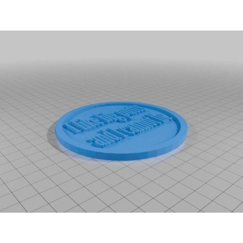 Disc Golf Mini Bardak Altlığı 3D Baskı (Bu ürün Sadece Plastik parçadır - Almadan Önce Soru Sorabilirsiniz)