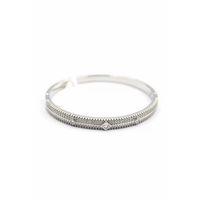 Zirkon Taşlı Bilezik - Gümüş