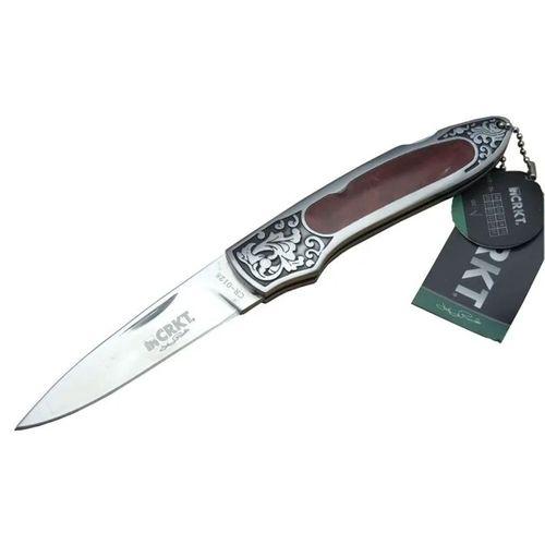 Cr 0128 Rd Kamp Çakı 18 Cm - Metal Desenli Sap, Kılıflı, Kutulu