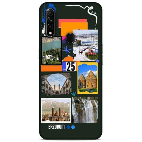 Lopard Oppo A31 Uyumlu Kılıf Şehirli ※ (25) Erzurum Antişok Kapak