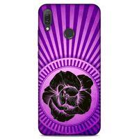 Lopard Huawei Y9 2019 Uyumlu Kılıf Tattoo's (35) Fit Design Kılıf Gül Dövmesi