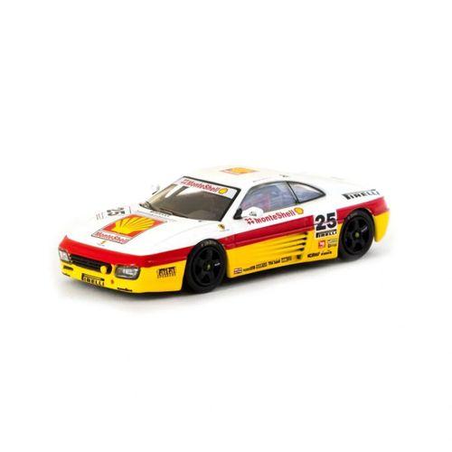 Eğitici Oyuncak Tarmac Works X iXO Models 1/64 Ferrari 348 Challenge Italian GT 1994 #25
