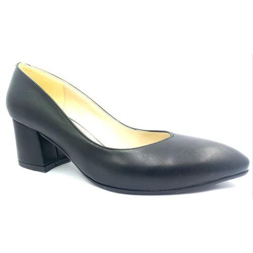 Punto 462006 Siyah Topuklu Kadın Günlük Ayakkabı