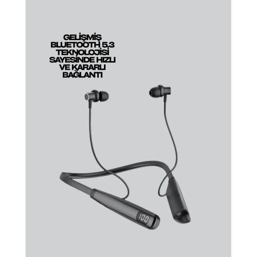 Uzun Süreli Kullanım Boyun Askılı Kablosuz Kulaklık – Hızlı Şarj, Ergonomik Tasarım