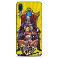 Huawei Psmart 2019 Uyumlu Kılıf Harley Quinn (36) Glitter Kılıf Lavanta mor