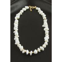 Sedef Kırık Doğaltaş Kolye