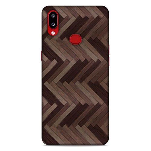 Lopard Samsung Galaxy A10s Uyumlu Kılıf Wood'X (33) Hybrid Kılıf Baskılı