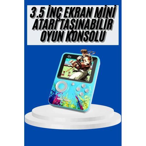 Çocuklara Özel 4k Hd Retro Oyun Konsol El Atari Taşınabilir 500 Oyunlu