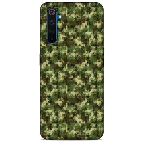 Kamuflaj 43 Oppo Realme 6 Kılıf Silikon Kapak