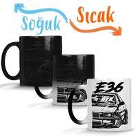E36 Dirty Style Sihirli Kupa Bardak Porselen