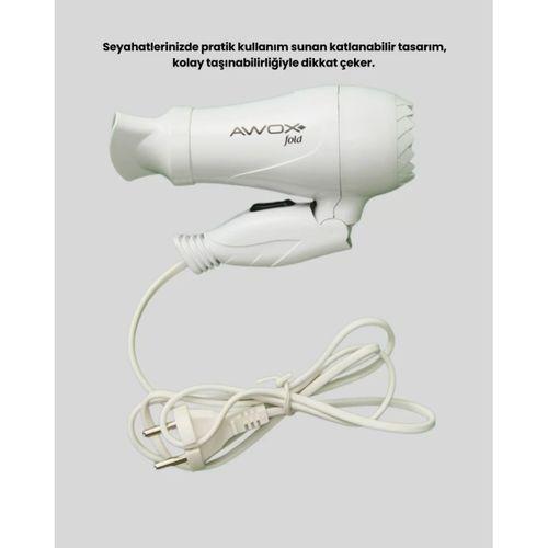 Katlanır Gövdeli Saç Kurutma Makinesi Ev Ve Valiz Kullanımı