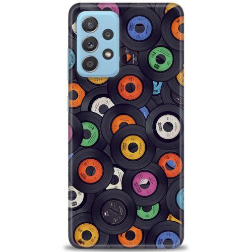 Samsung Galaxy A52 Kılıf HD Baskılı Kılıf - Plaklar + Tam Ekran Koruyucu