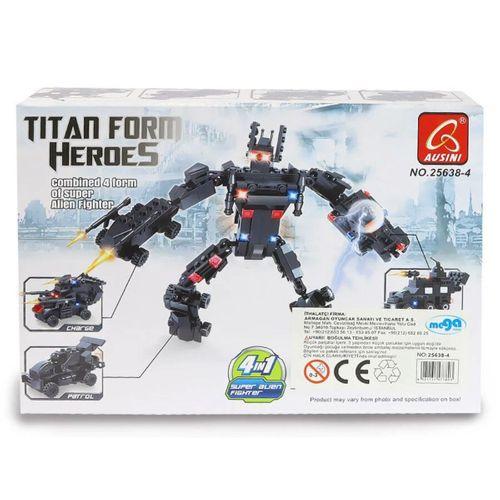 Ausini Titan Form Heroes-4 Lightning Speed 82 Parça