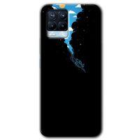 MRCİLETİSİM Realme 8 Pro Kılıf Baskılı Kapak - Derinlere Yolculuk + 5D Tam Kaplayan Cam