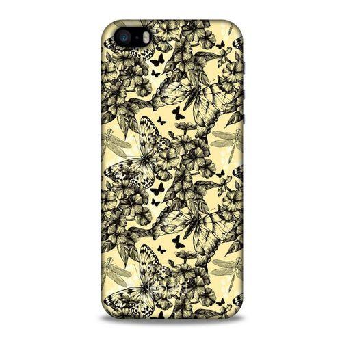 Apple iPhone SE Kılıf Kelebek Etkisi (34) Slim Armor Kılıf Karışık Renkli