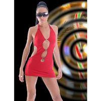 B1961381 Metal Süslemeli Mini Elbise