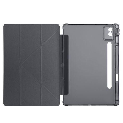 Lenovo Idea Tab Pro 12.7 TB-373FU Kılıf Zore Tri Folding Kalem Bölmeli Standlı Kılıf